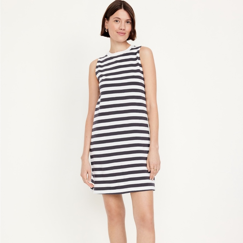 Old Navy Vintage Sleeveless Mini T-shirt Dress